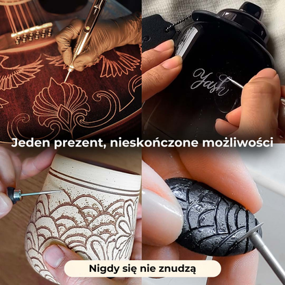 Kompletny zestaw do grawerowania elektrycznego