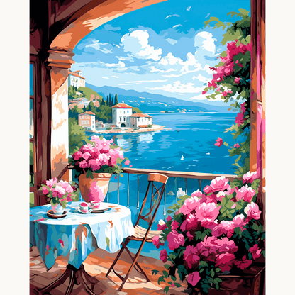 Widok na Nadmorskie Kwiaty